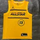 NBA All-Star Game 21赛季 全明星 黄色 13号 乔治