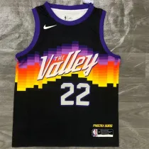 Phoenix Suns 21赛季 太阳队 城市版 22号 艾顿
