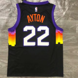 Phoenix Suns 21赛季 太阳队 城市版 22号 艾顿