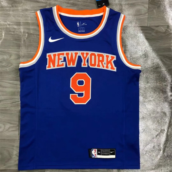 New York Knicks 尼克斯队 蓝色 9号 巴雷特