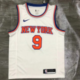 New York Knicks 尼克斯队 白色 9号 巴雷特