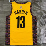 Brooklyn Nets 篮网队 纪念版 黄色迷彩 13号 哈登