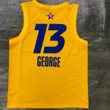 NBA All-Star Game 21赛季 全明星 黄色 13号 乔治