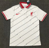 21-22 Liverpool (White) Polo Jersey Thailand Quality