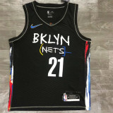 Brooklyn Nets 篮网队 黑色 21号 阿尔德里奇