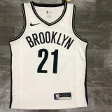 Brooklyn Nets 篮网队 白色 21号 阿尔德里奇