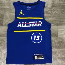 NBA All-Star Game 21赛季 全明星 蓝色 13号 哈登