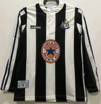 Long sleeve 95-97 Newcastle United home Retro Jersey Thailand Quality