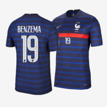 BENZEMA 19#  2020 France home Fans Version Thailand Quality