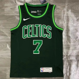 Boston Celtics 21赛季 凯尔特人队 奖励版墨绿 7号 布朗