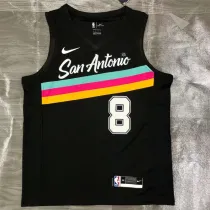 San Antonio Spurs 21赛季马刺队 城市版 8号 米尔斯
