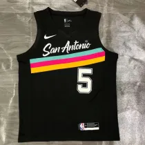 San Antonio Spurs 21赛季马刺队 城市版 5号 穆雷