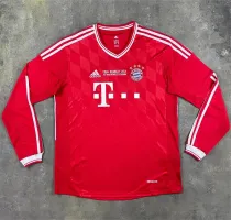 UEFA version 13-14 Bayern München home (Long sleeve) Retro Jersey Thailand Quality