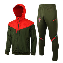 2021 Portugal (black) Windbreaker Soccer Jacket Training Suit