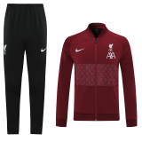 21-22 Liverpool (Red) Jacket Adult Sweater tracksuit set