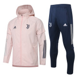 21-22 Juventus FC (Pink) Windbreaker Soccer Jacket  Training Suit
