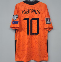 MEMPHIS 10# 2021 Netherlands home Fans Version Thailand Quality