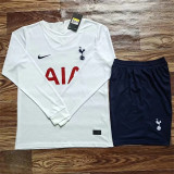 Long sleeve 21-22 Tottenham Hotspur home Set.Jersey & Short High Quality
