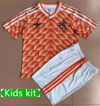 Kids kit 1988 Netherlands home (Retro Jersey) Thailand Quality
