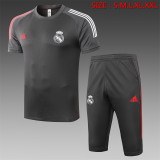 21-22 Real Madrid (cropped trousers) Set.Jersey & Short High Quality