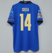 CHIESA 14# 2020 Italy home Fans Version Thailand Quality