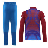 21-22 Barcelona (Red) Adult Sweater tracksuit set Training Suit