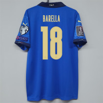 BARELLA 18# 2020 Italy home Fans Version Thailand Quality