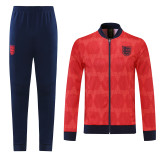 21-22 England (Red) Jacket Adult Sweater tracksuit set