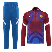21-22 Barcelona (Red) Adult Sweater tracksuit set Training Suit
