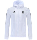 21-22Juventus FC (White) Windbreaker Soccer Jacket