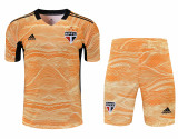 21-22 Sao Paulo (Goalkeeper) Set.Jersey & Short High Quality