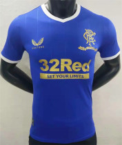 21-22 Rangers home Player Version Thailand Quality