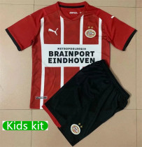 Kids kit 21-22 PSV Eindhoven home Thailand Quality