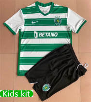 Kids kit 21-22 Sporting Lisbon home Thailand Quality