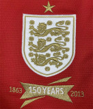 2013 England Away (150 Years Souvenir Edition) Retro Jersey Thailand Quality