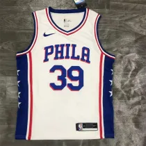 Philadelphia 76ers 76人队V领 白色39号 霍华德