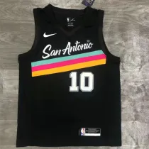 San Antonio Spurs 21赛季马刺队 城市版 10号 德罗赞
