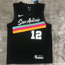 San Antonio Spurs 21赛季马刺队 城市版 12号 阿尔德里奇
