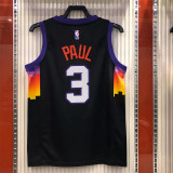 Phoenix Suns 21赛季太阳队 城市版 3号 保罗