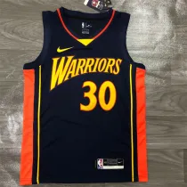 Golden State Warriors 勇士队 新秀 藏蓝色 30号 库里