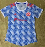 21-22 Manchester United Away Women Jersey Thailand Quality