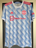 21-22 Manchester United Away Fans Version Thailand Quality
