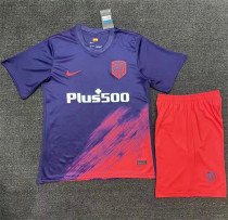 21-22 Atletico Madrid Away Set.Jersey & Short High Quality