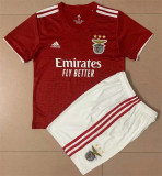 Kids kit 21-22 SL Benfica home Thailand Quality