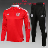Young 21-22 Bayern München (Red) Sweater tracksuit set