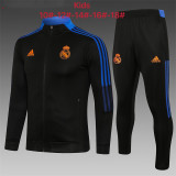 Young 21-22 Real Madrid (black) Jacket Sweater tracksuit set