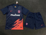 21-22 Atletico Madrid Away Set.Jersey & Short High Quality