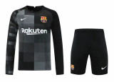 Long sleeve 21-22 FC Barcelona (Goalkeeper) Set.Jersey & Short High Quality