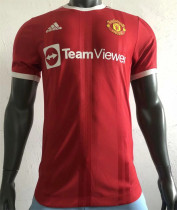 21-22 Manchester United home Player Version Thailand Quality