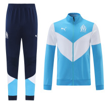 21-22 Marseille (blue) Jacket Adult Sweater tracksuit set